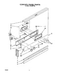 Diagram for 03 - Control Panel, Lit/optional