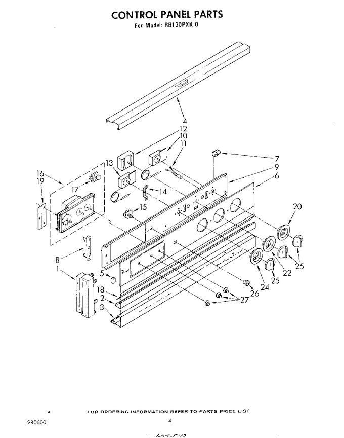 Diagram for RB130PXK0