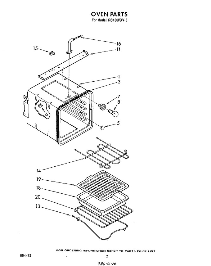 Diagram for RB130PXV3