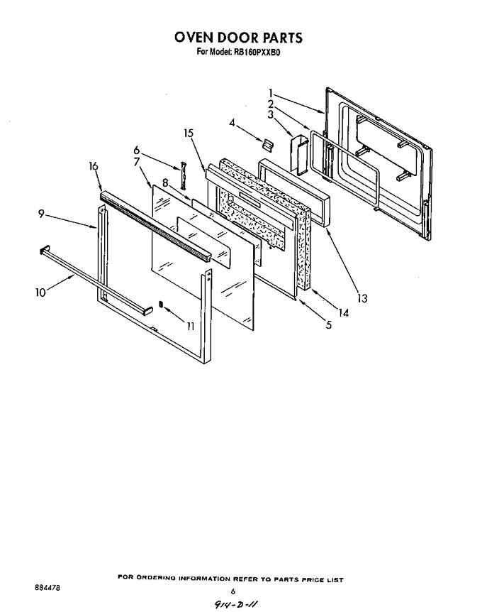 Diagram for RB160PXXB0