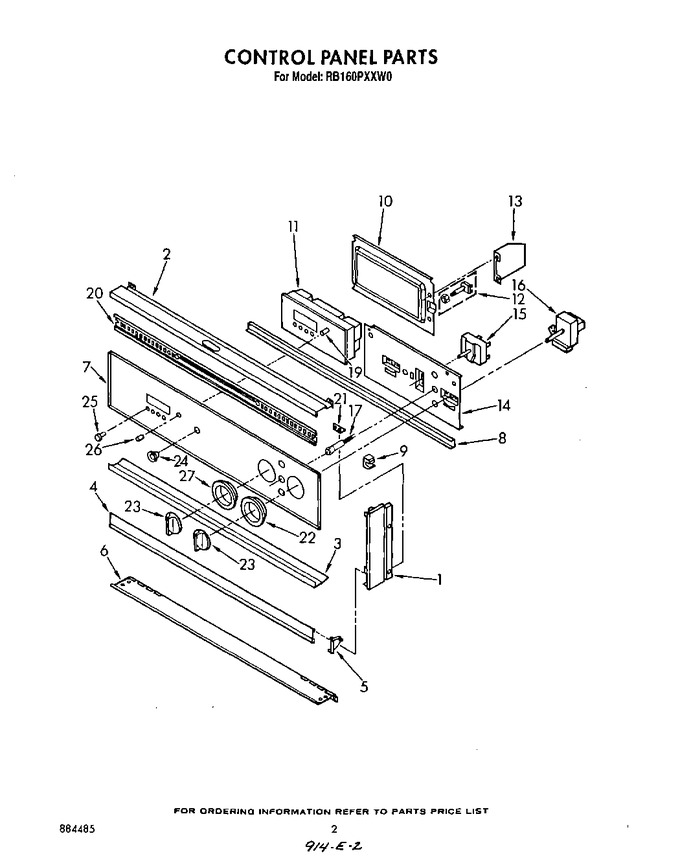 Diagram for RB160PXXW0