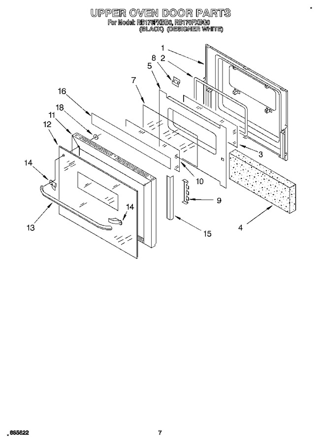 Diagram for RB170PXBB0