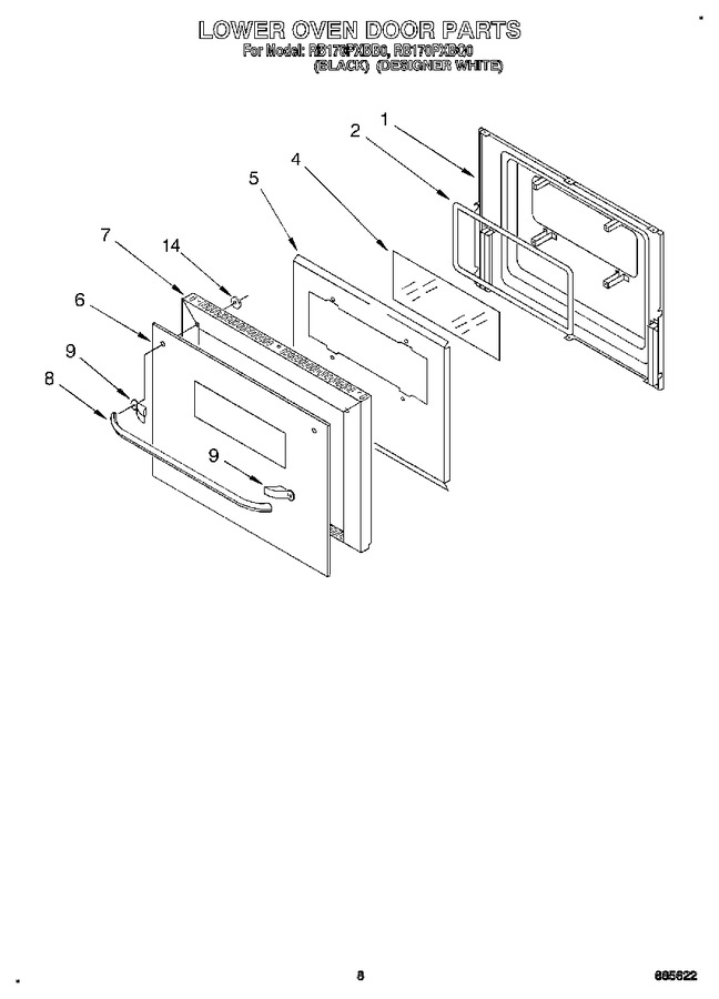 Diagram for RB170PXBB0