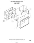 Diagram for 06 - Lower Oven Door