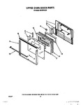 Diagram for 05 - Upper Oven Door