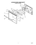 Diagram for 06 - Lower Oven Door