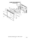 Diagram for 06 - Lower Oven Door