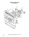 Diagram for 02 - Control Panel, Lit/optional