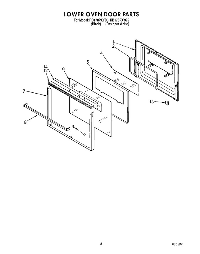 Diagram for RB170PXYB6