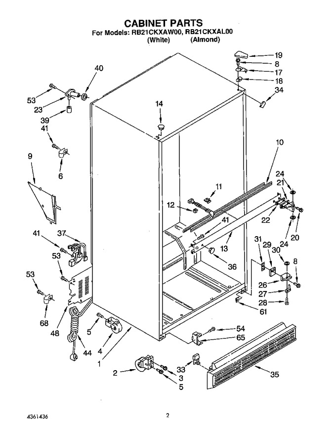 Diagram for RB21CKXAL00