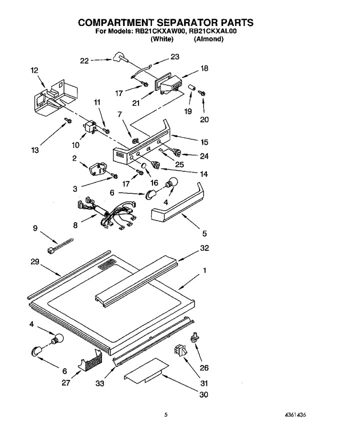 Diagram for RB21CKXAL00