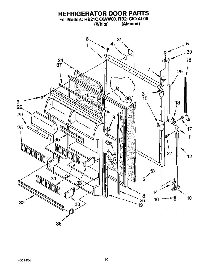 Diagram for RB21CKXAL00