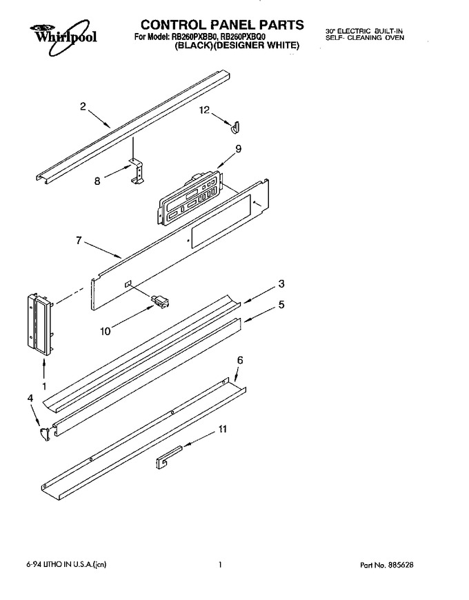 Diagram for RB260PXBB0