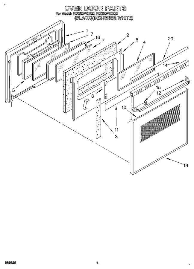 Diagram for RB260PXBQ0