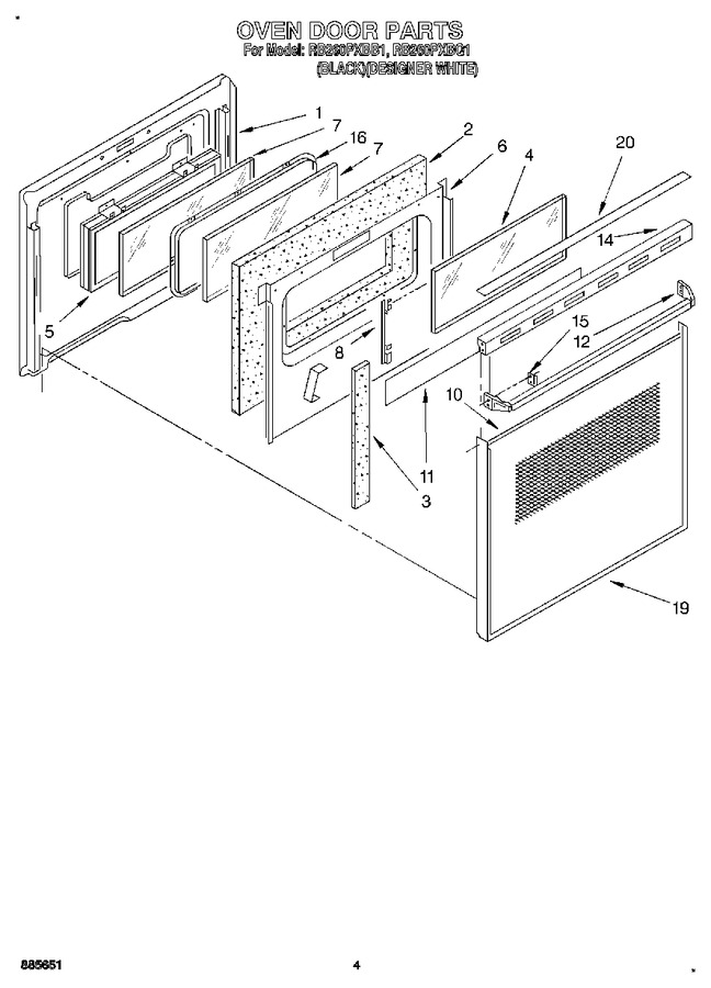 Diagram for RB260PXBQ1