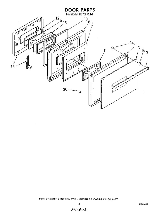 Diagram for RB760PXT0