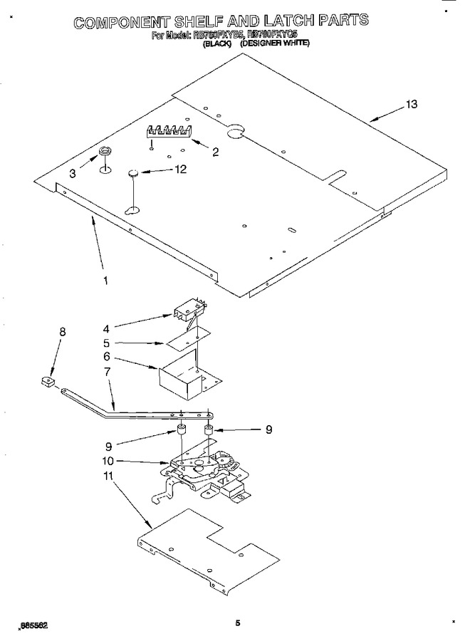 Diagram for RB760PXYB5