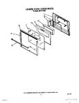 Diagram for 06 - Lower Oven Door