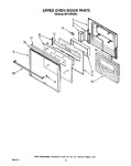 Diagram for 05 - Upper Oven Door