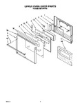 Diagram for 05 - Upper Oven Door