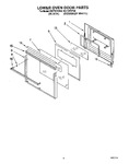 Diagram for 05 - Lower Oven Door