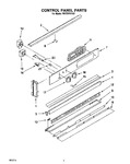 Diagram for 02 - Control Panel, Lit/optional