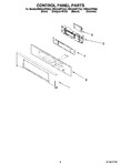 Diagram for 06 - Control Panel Parts