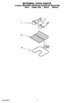 Diagram for 05 - Internal Oven Parts