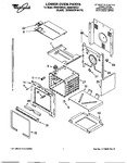 Diagram for 01 - Lower Oven