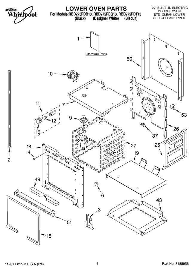 Diagram for RBD275PDQ13