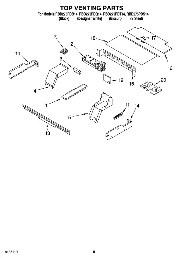 Diagram for RBD275PDT14