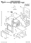 Diagram for 01 - Lower Oven Parts