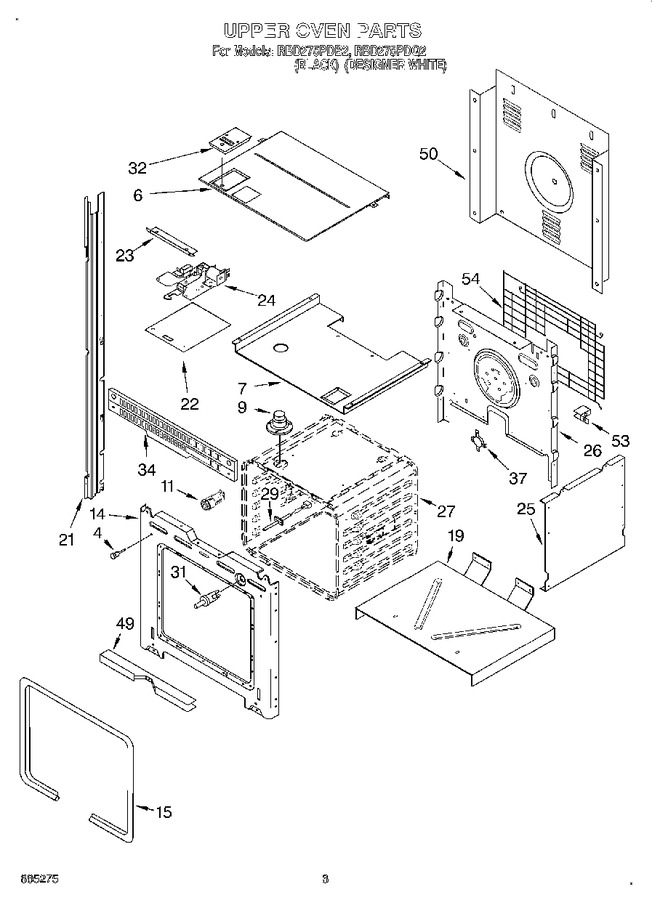 Diagram for RBD275PDQ2