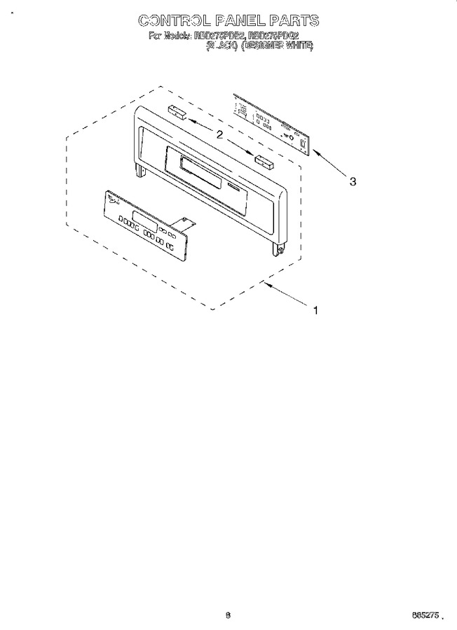 Diagram for RBD275PDQ2