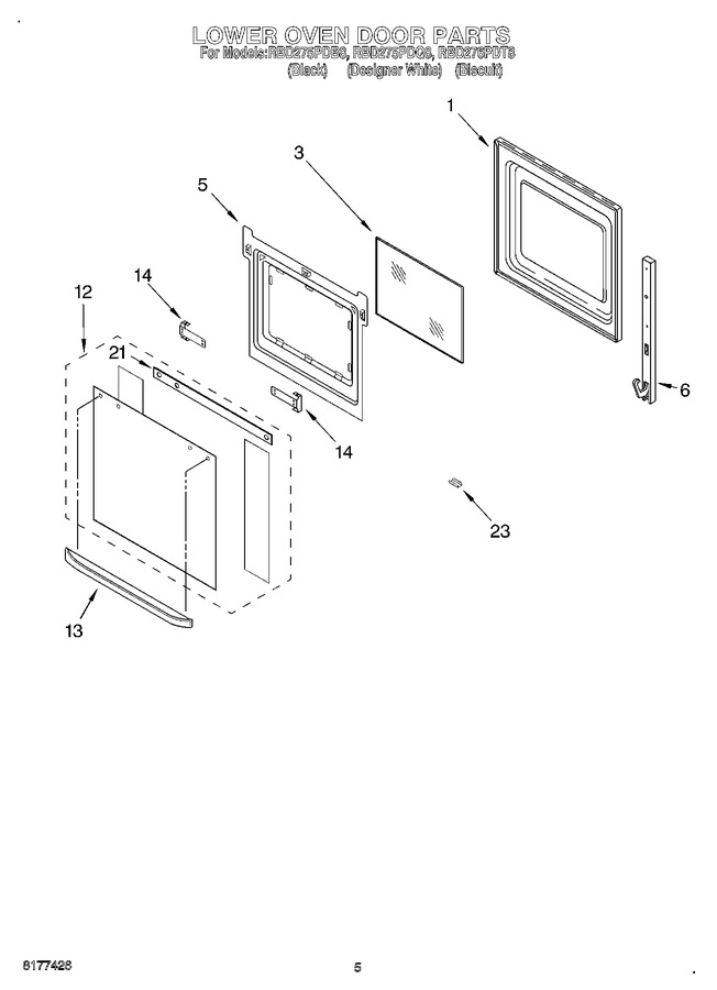 Diagram for RBD275PDQ8