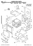 Diagram for 01 - Lower Oven Parts