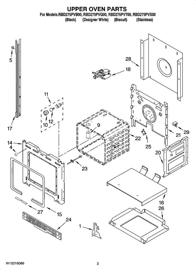 Diagram for RBD275PVQ00