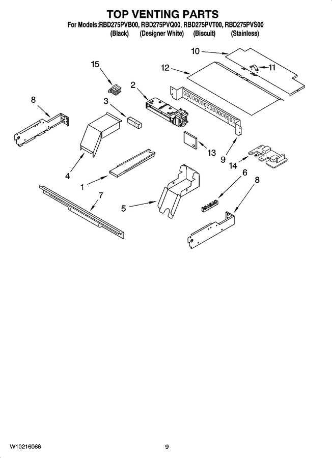 Diagram for RBD275PVQ00