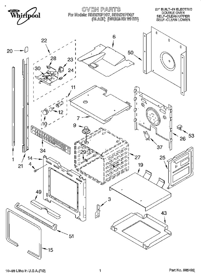 Diagram for RBD276PDQ7