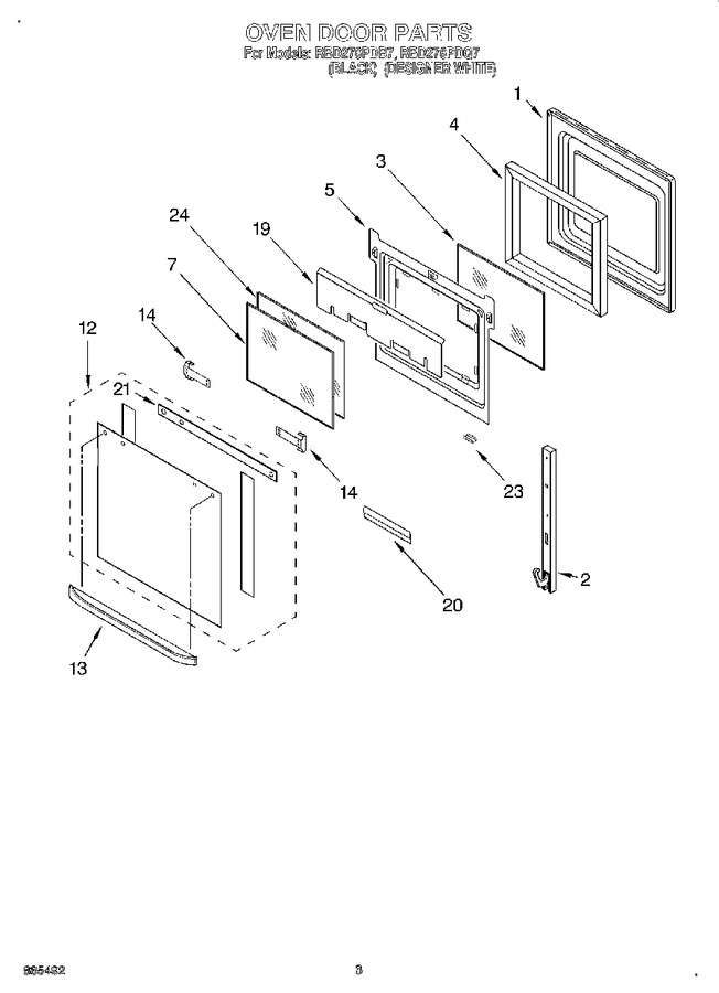 Diagram for RBD276PDQ7