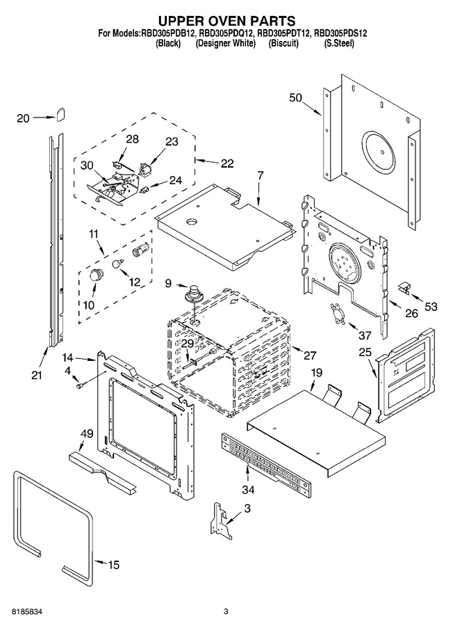 Diagram for RBD305PDQ12