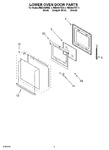 Diagram for 03 - Lower Oven Door