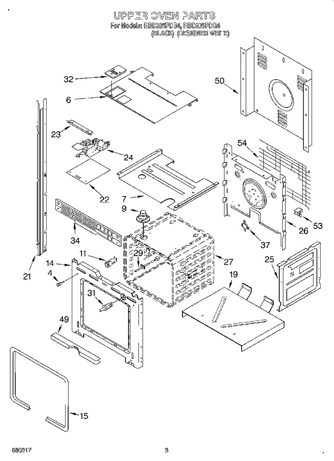 Diagram for RBD305PDQ4