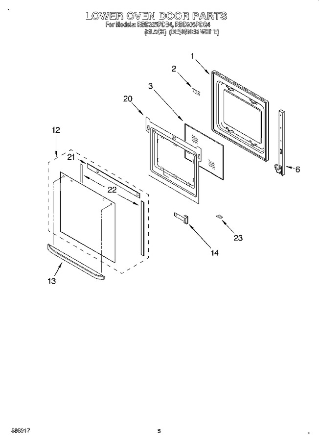 Diagram for RBD305PDQ4