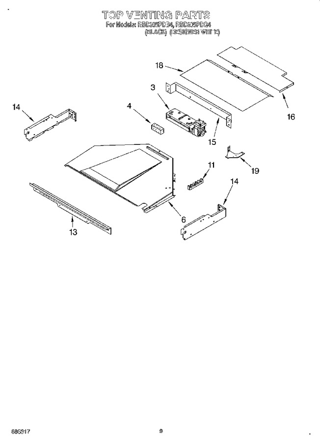 Diagram for RBD305PDQ4