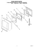 Diagram for 03 - Oven Door Parts