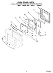 Diagram for 03 - Oven Door Parts