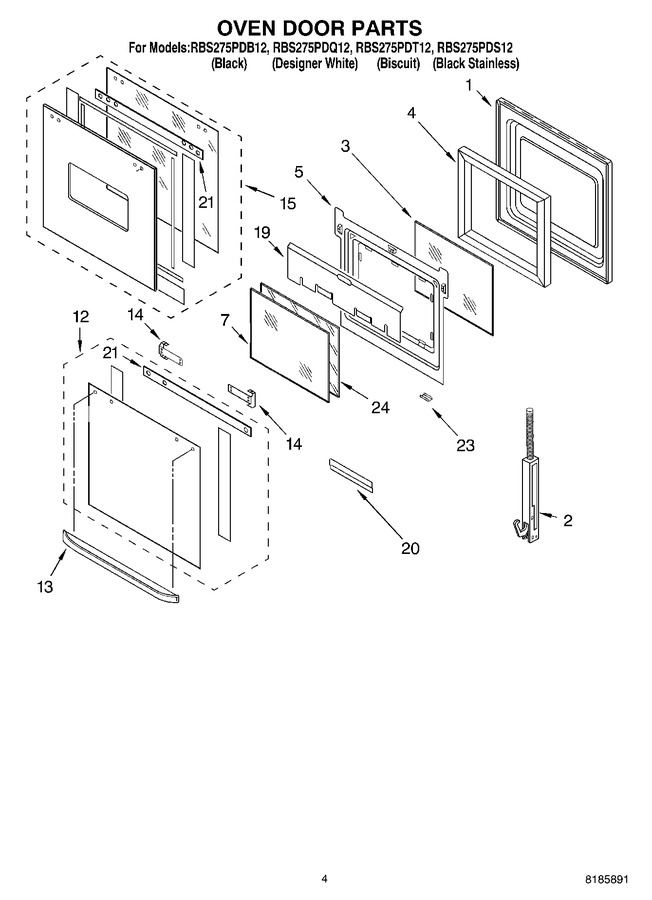 Diagram for RBS275PDT12