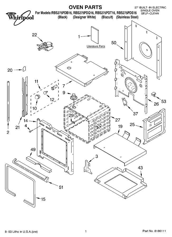 Diagram for RBS275PDS16