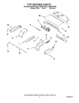 Diagram for 05 - Top Venting Parts